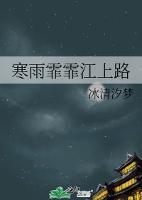 寒雨霏霏江上路